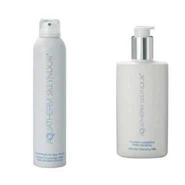 Aquatherm Skeyndor delicate cleansing milk 500 ml + thermal concentrate water